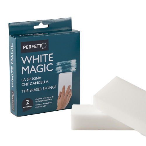 PERFETTO WHITEMAGIC SPUGNA CANCELLA MACCHIE BIANCO CONF 2 Pz.